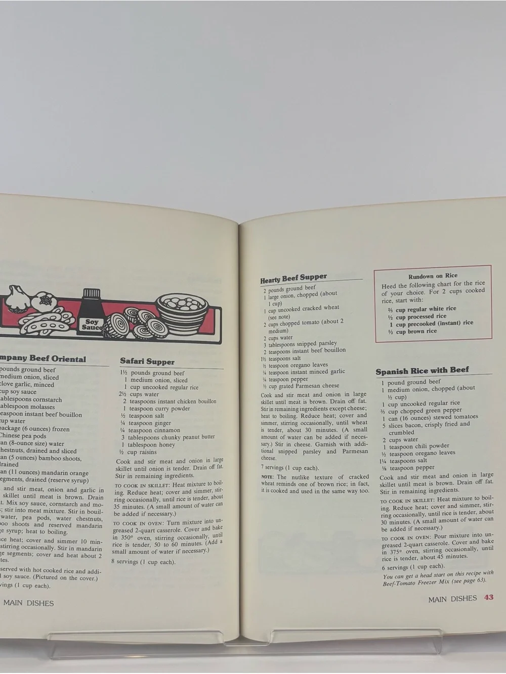 Vintage 1978 Betty Crocker's Hamburger Cookbook Paperback Retro